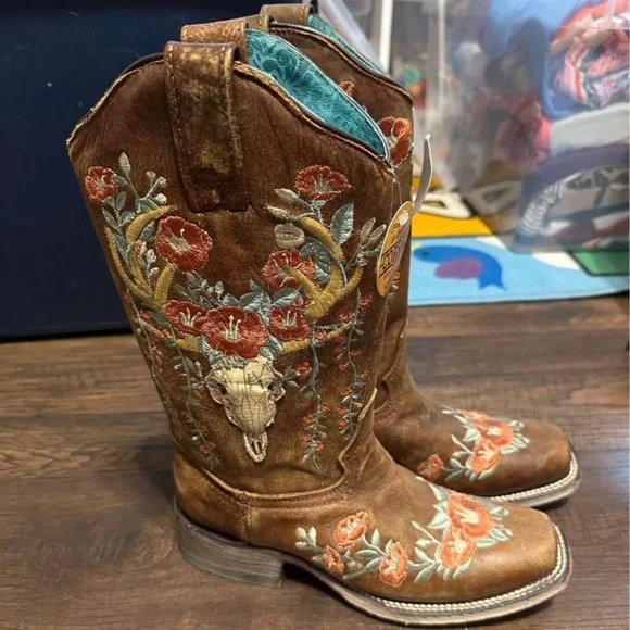 Corral Boots Skull Boots Womens Corral Shoes Corral Womens Deer